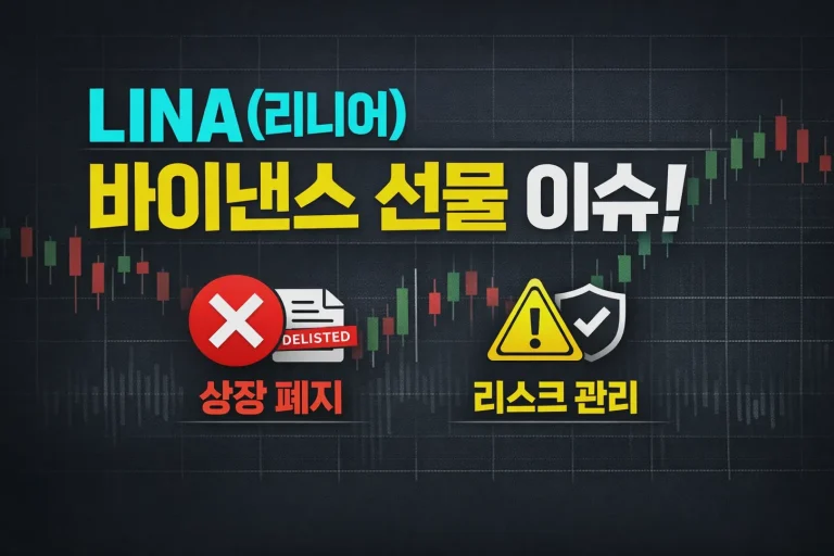 LINA(Linear) 코인 한눈에 정리: 2025년 바이낸스 선물 중단 이후, 알트 선물 트레이딩 실전 로드맵