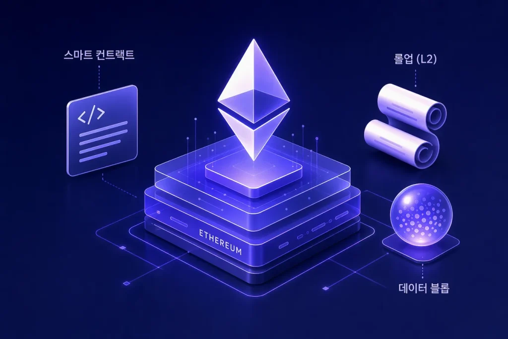 이더리움 이란 무엇인가? 초보가 묻고 전문가가 답하는 핵심 가이드 (스마트컨트랙트부터 레이어2까지)
