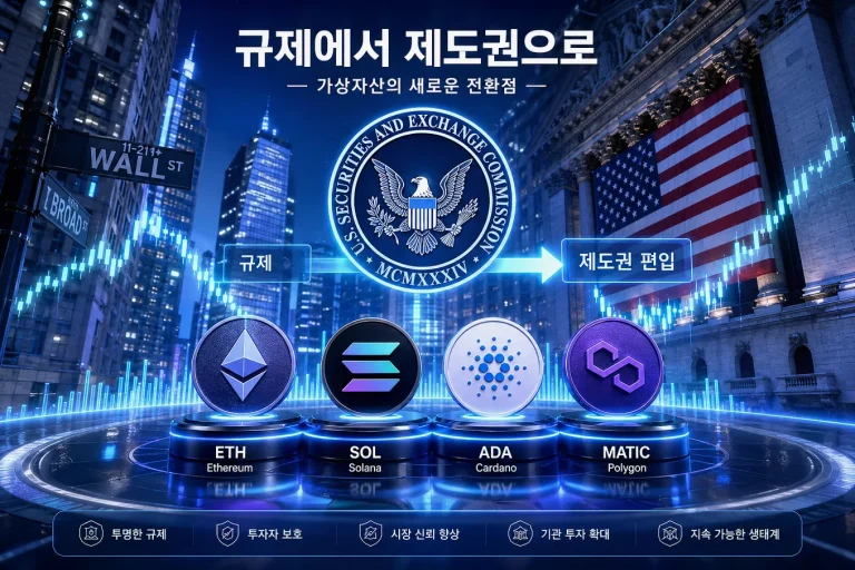 2026년 지금, 미국 SEC 규제 이슈와 알트코인 전망: ETF 이후의 ‘새 규칙’에 적응하는 법