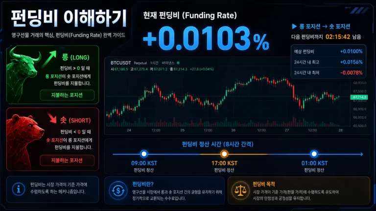 코인 선물 펀딩비란 무엇인가? 한번 보면 잊지 않는 구조·계산법·실전 팁 총정리