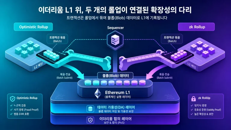 롤업이란 무엇인가: 이더리움 L2의 핵심 원리와 실제 비용, 리스크, 그리고 현명한 사용법