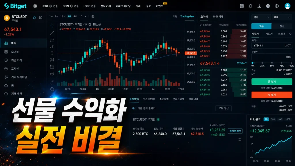 Bitget 선물거래로 수익화 높이는 실전 비결: 리스크부터 챙기는 프로의 셋업 공개