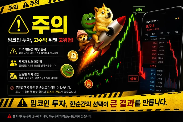 밈코인 투자 주의점: 포모를 견디는 실전 체크리스트와 거래소 선택 팁(바이비트 코드 포함)
