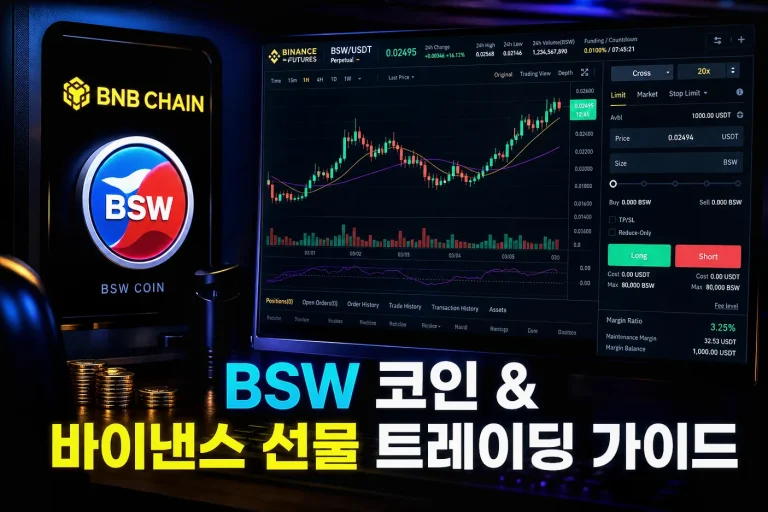 BSW(Biswap)코인 완전 정복: 핵심 개념부터 ‘바이낸스 선물에서 트레이딩하는 법’까지 한 번에 배우기